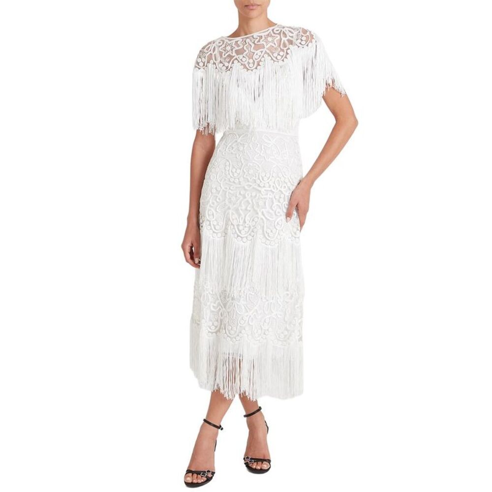 Temperley London Womens Cordelle Tassel Dress
